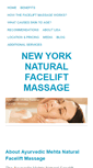 Mobile Screenshot of nynaturalfaceliftmassage.com